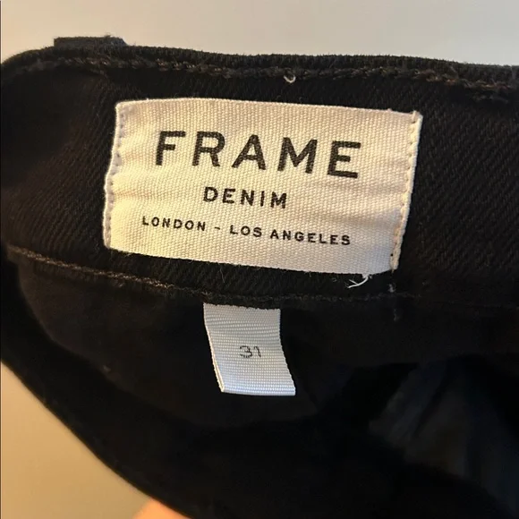 Frame Le Palazzo Wide Leg Jeans - Picture 9 of 10